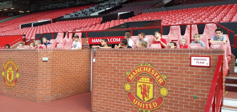 Club Pro football Manchester United, Angleterre