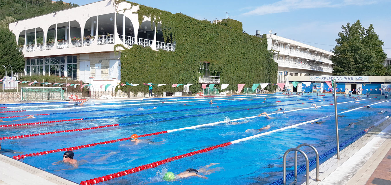 Stage natation à Kranevo, Bulgarie