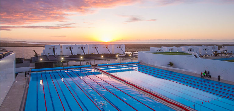 Stage natation à Lanzarote, Espagne