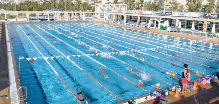 Stage natation à Mataro, Espagne