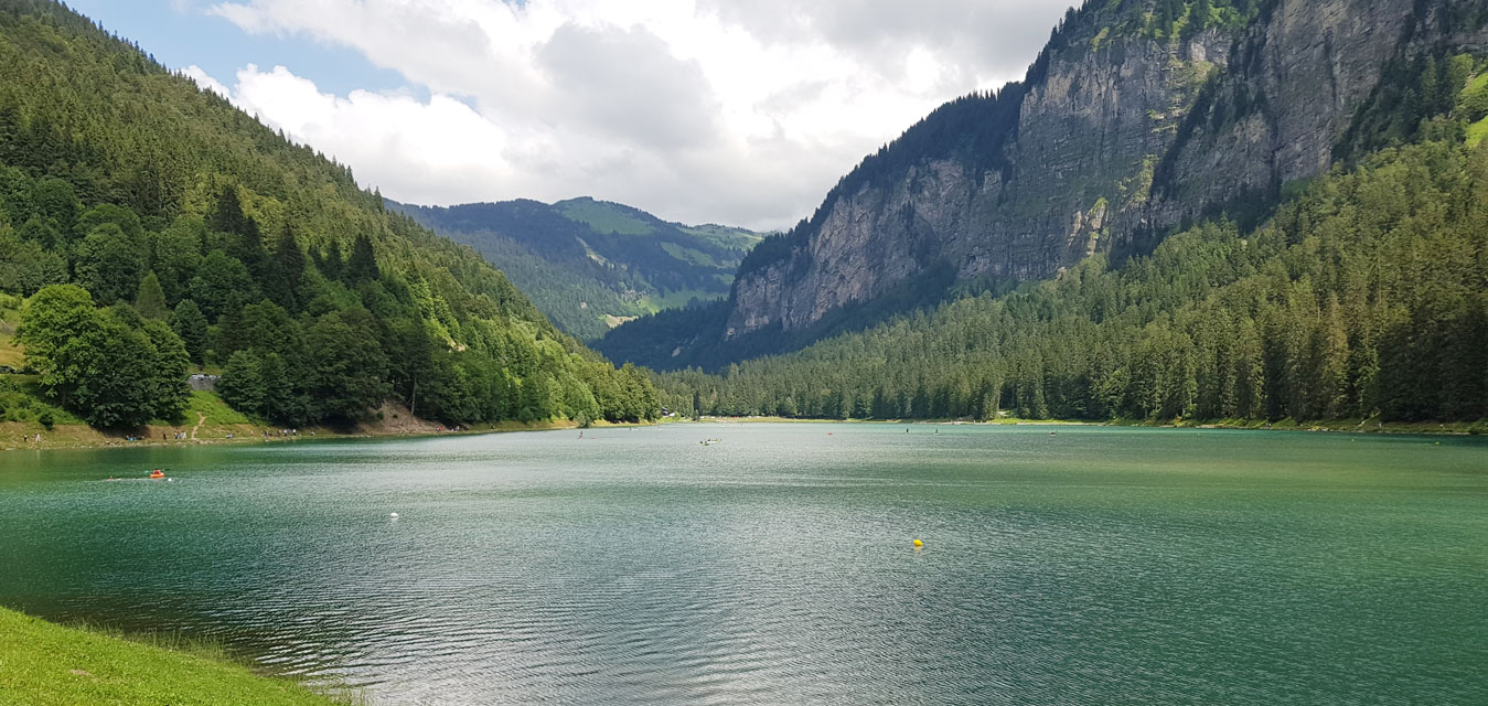 Stage natation à Morzine, France