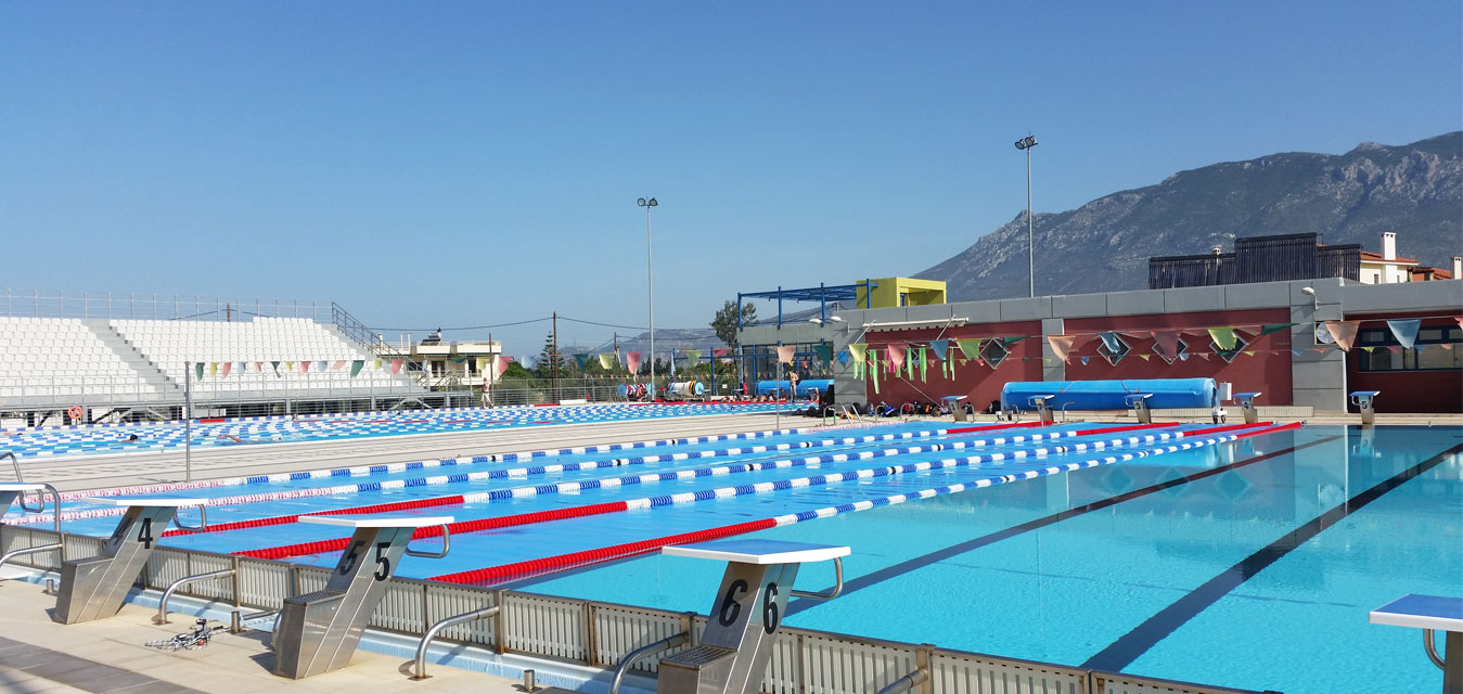 Stage natation à Loutraki, Grèce