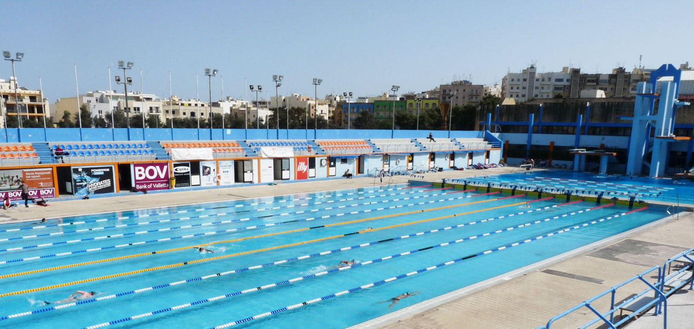 Stage natation à Sliema, Malte
