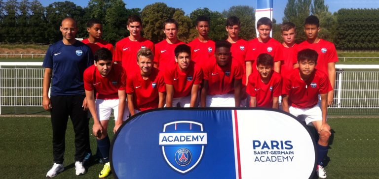 Club Pro football PSG Academy, France